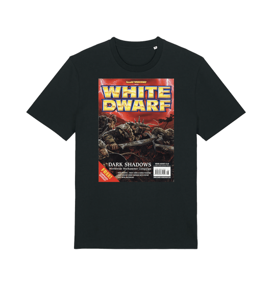 Black Printed T-shirt Front