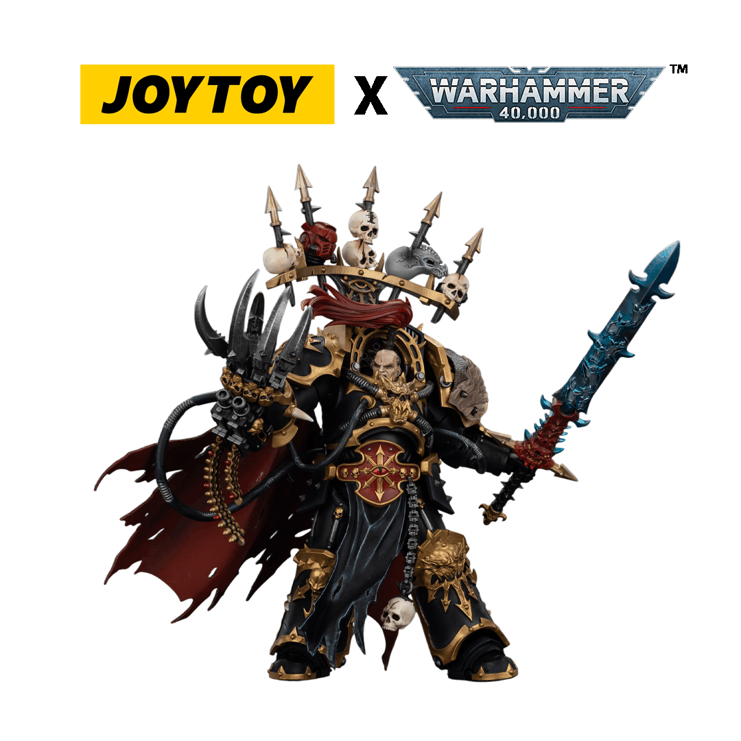 JoyToy Warhammer 40,000 Action Figure - Black Legion, Abaddon the JoyToy Warhammer 40,000 Action Figure - Black Legion, Abaddon the