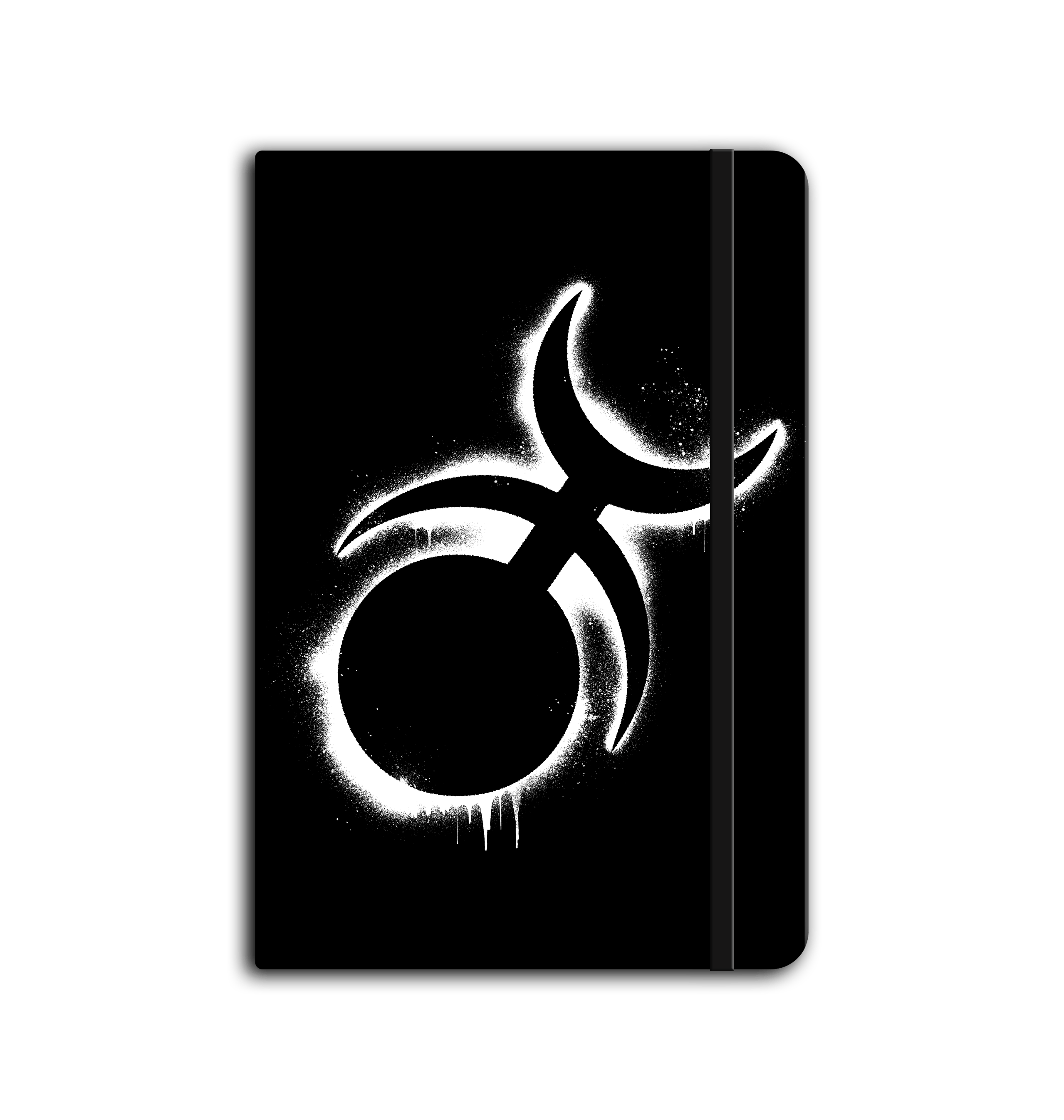 Black Notebook Front