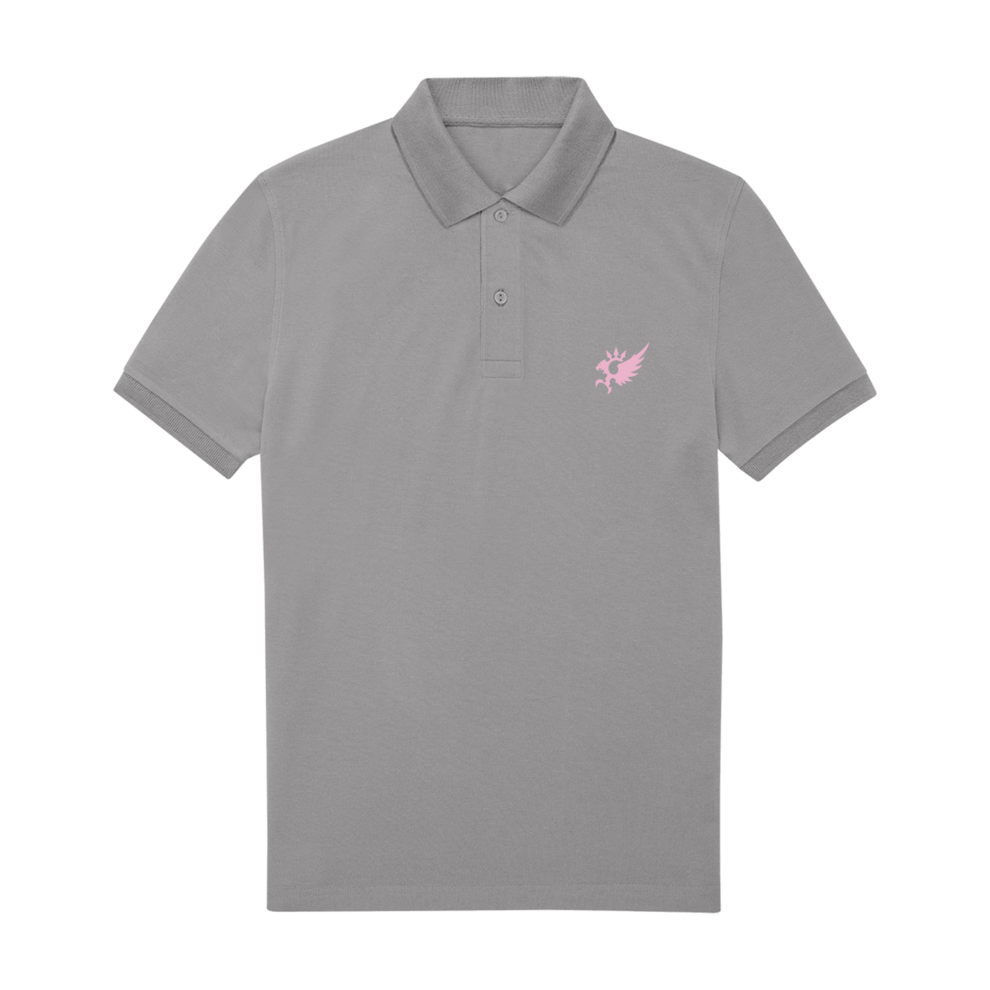 Sport Grey Polo Shirt Front