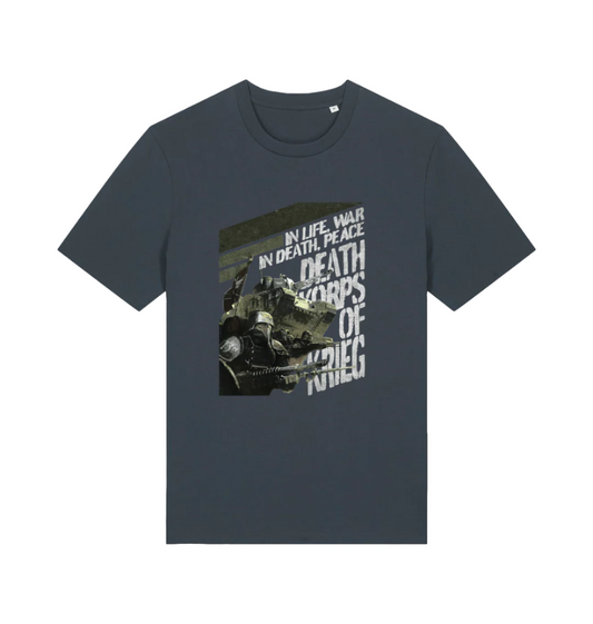 India Ink Grey Printed T-shirt
