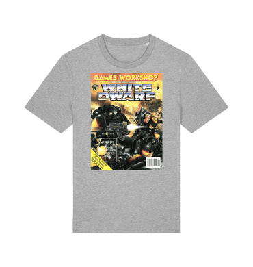 Heather Grey Printed T-shirt Front