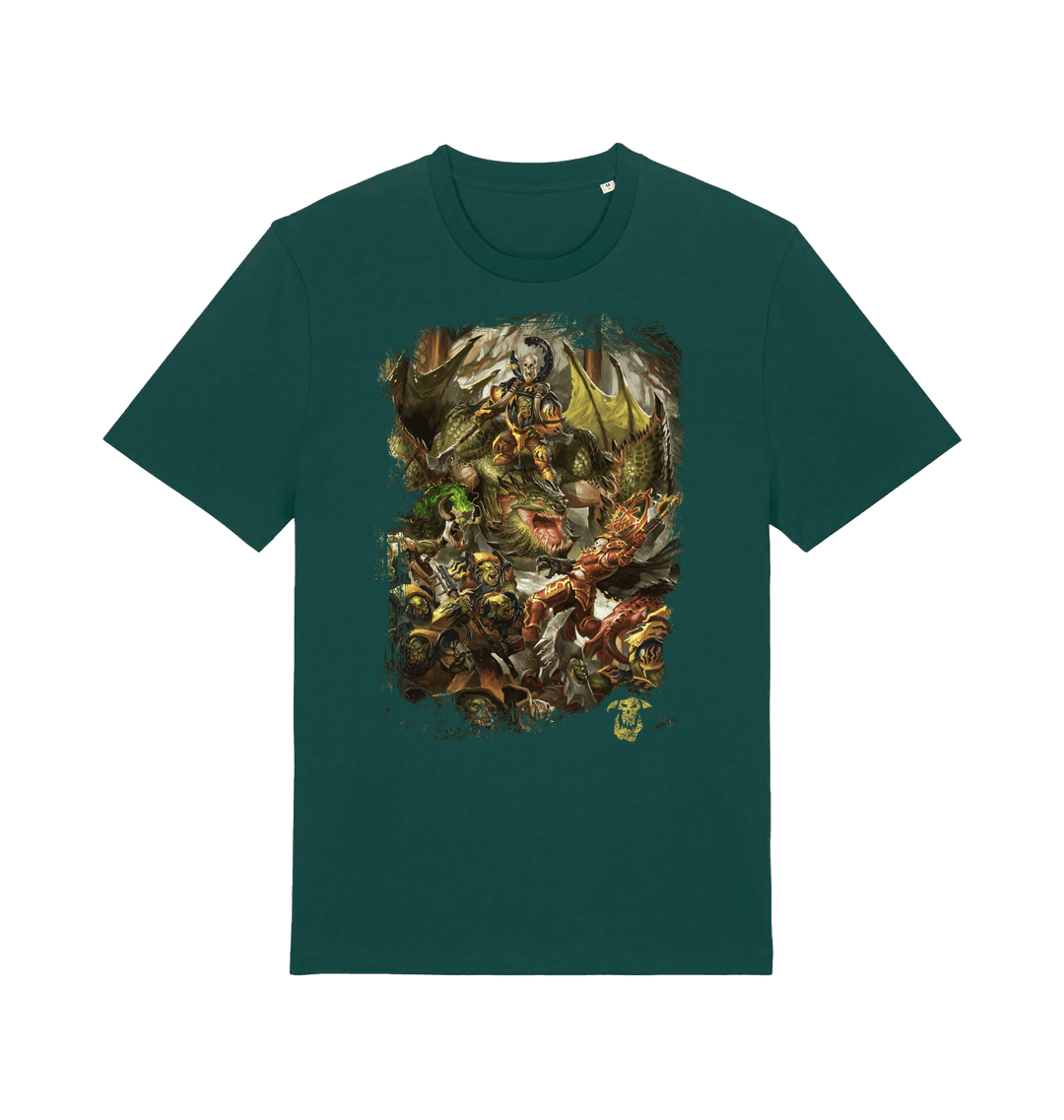 Glazed Green Printed T-shirt