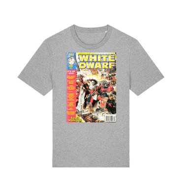 Heather Grey Printed T-shirt Front