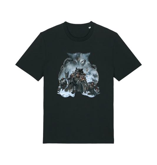 Black Printed T-shirt