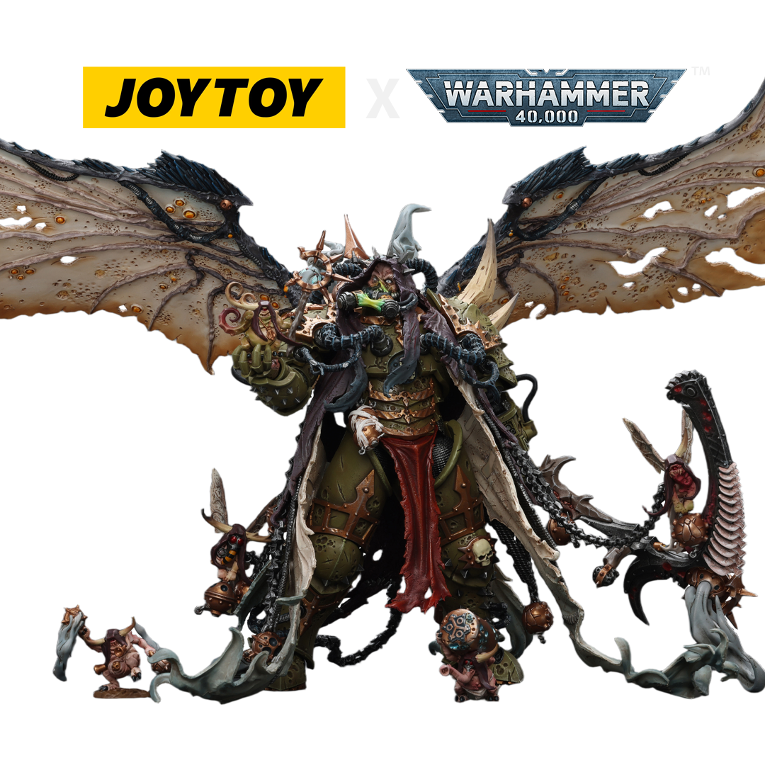 JoyToy Warhammer 40,000 Action Figure - Mortarion, Daemon Primarch of Nurgle (1/18 Scale) Preorder