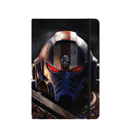 Black Warhammer 40,000: Space Marine 2 Titus Helm Notebook