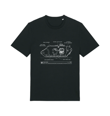 Black Printed T-shirt