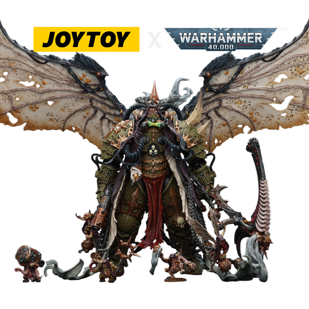 JoyToy Warhammer 40,000 Action Figure - Mortarion, Daemon Primarch of Nurgle (1/18 Scale) Preorder