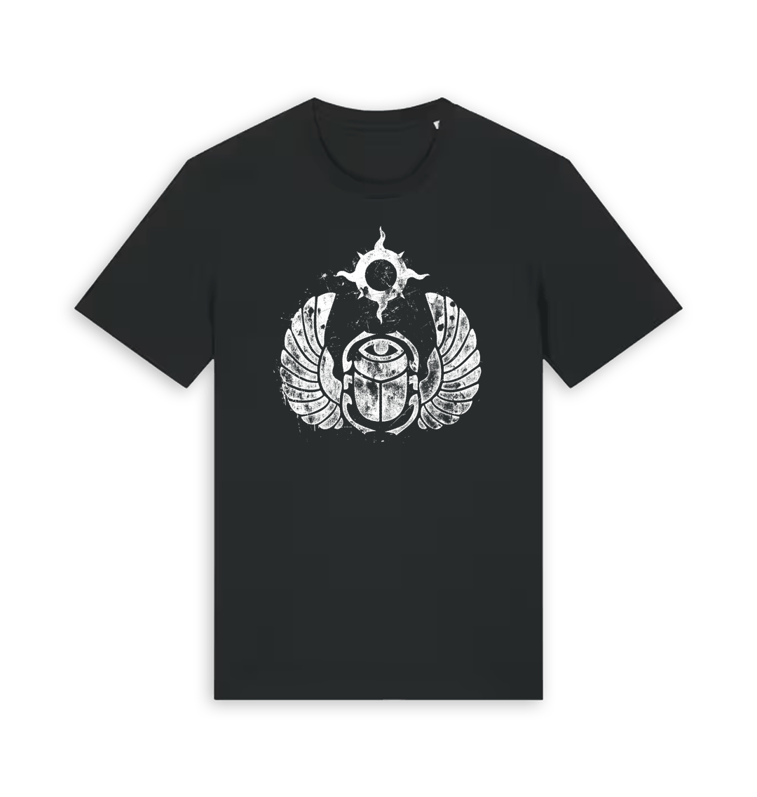 Black Printed T-shirt Front