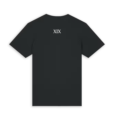 Black Printed T-shirt Back