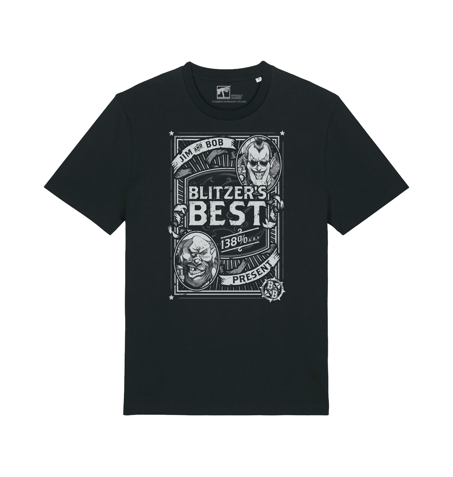 Generated neck label mockup