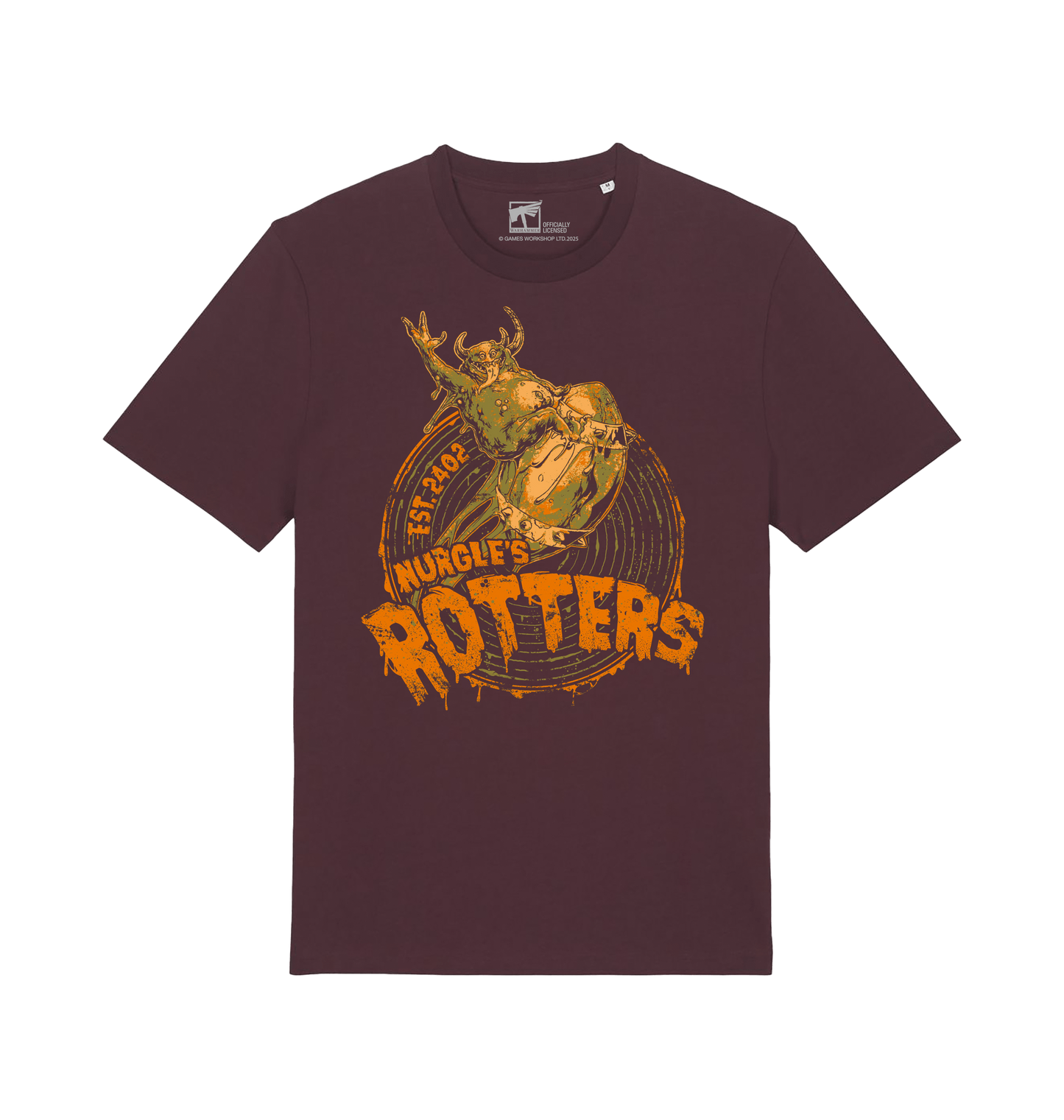 Generated neck label mockup