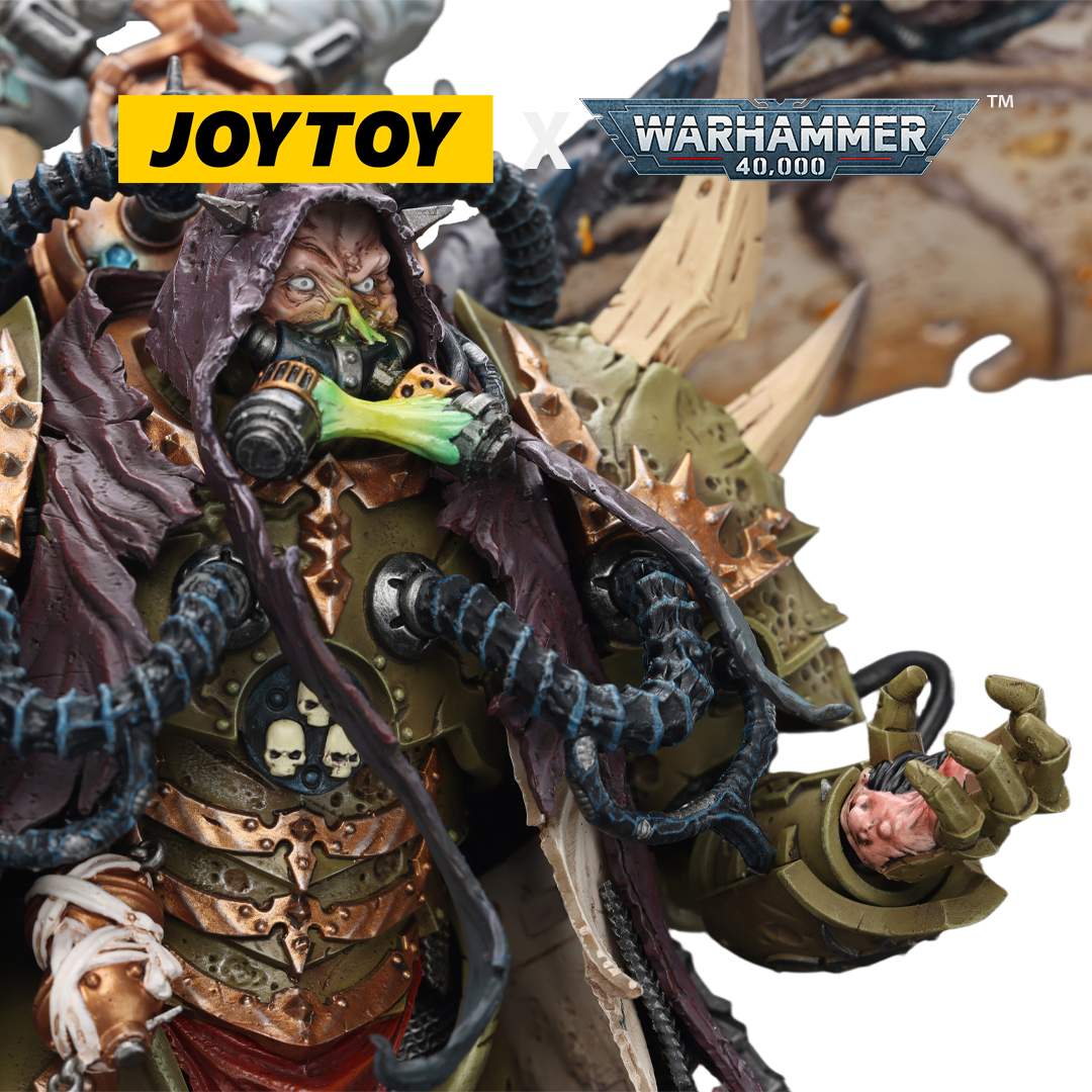 JoyToy Warhammer 40,000 Action Figure - Mortarion, Daemon Primarch of Nurgle (1/18 Scale) Preorder