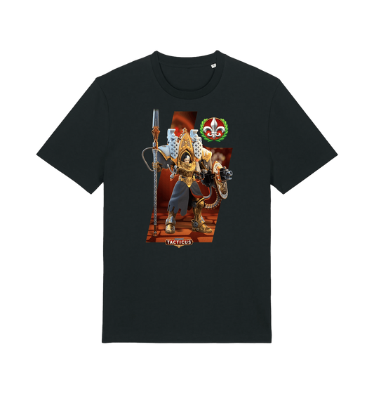 Black Printed T-shirt Front