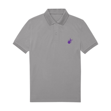 Sport Grey Polo Shirt Front