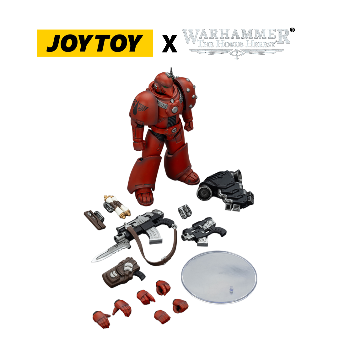 JoyToy Warhammer The Horus Heresy Action Figure - Blood Angels, MKVI Legionary (1/18 Scale) Preorder