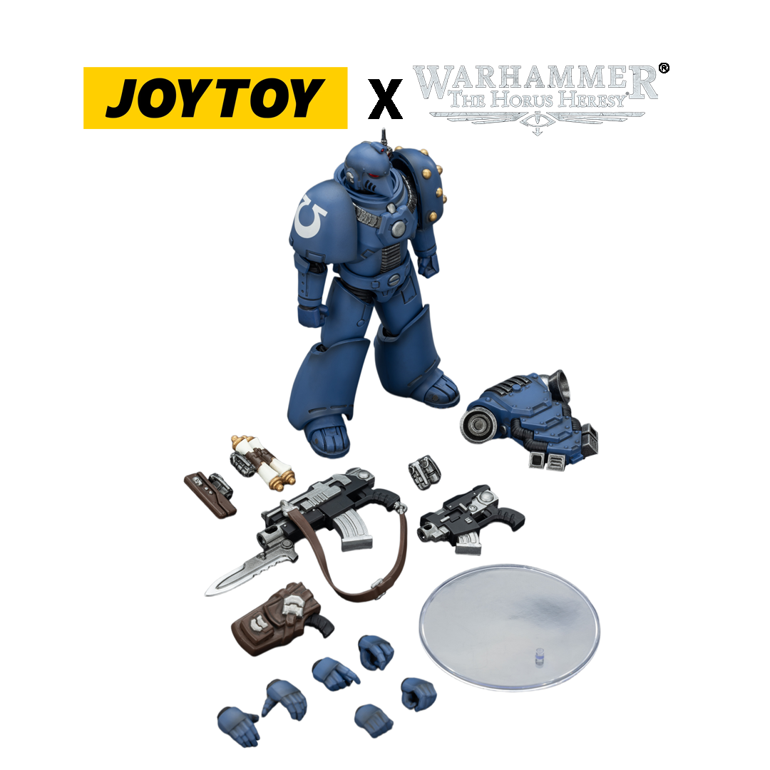 JoyToy Warhammer The Horus Heresy Action Figure - Ultramarines, MKVI Legionary (1/18 Scale) Preorder