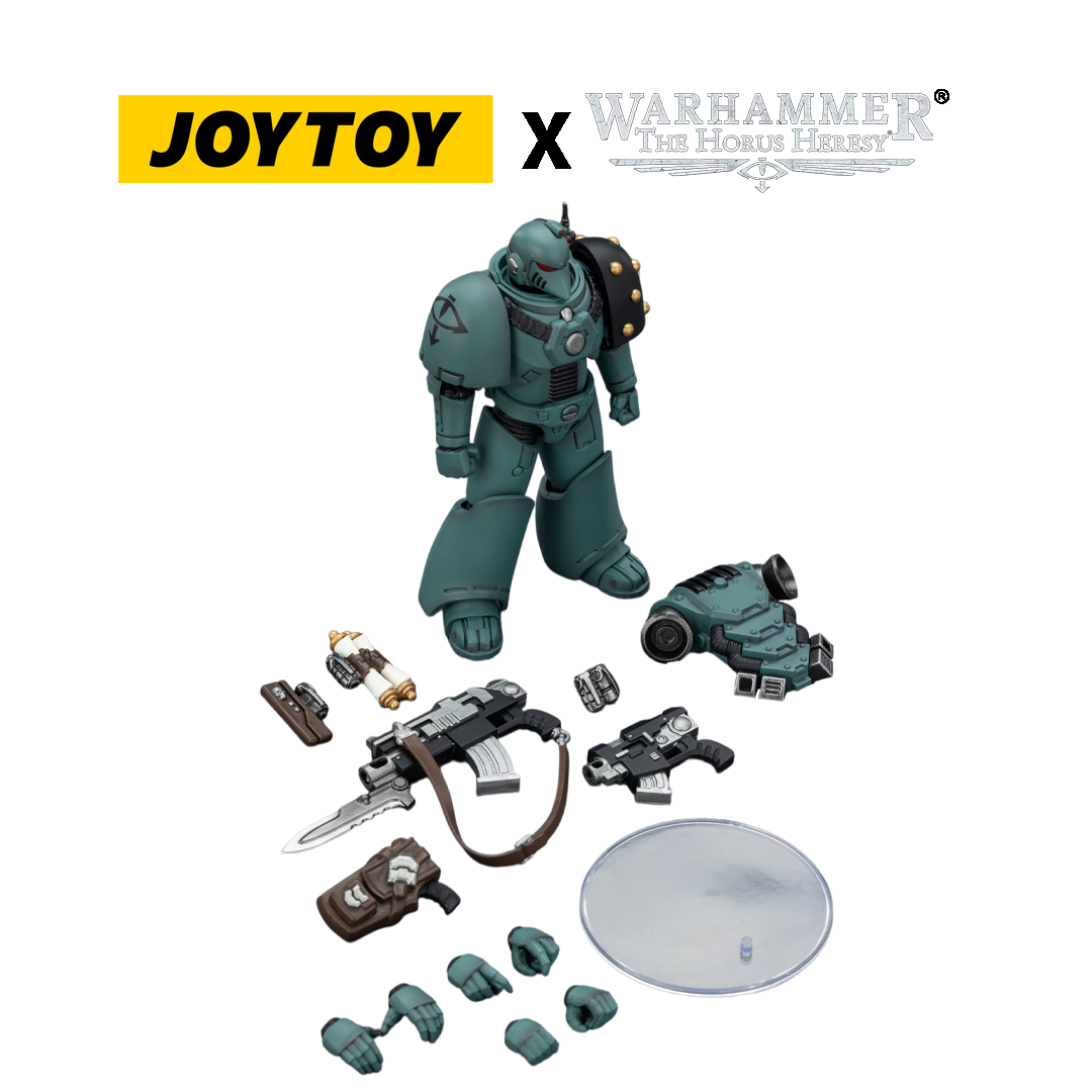 JoyToy Warhammer The Horus Heresy Action Figure - Sons of Horus, MKVI Legionary (1/18 Scale) Preorder
