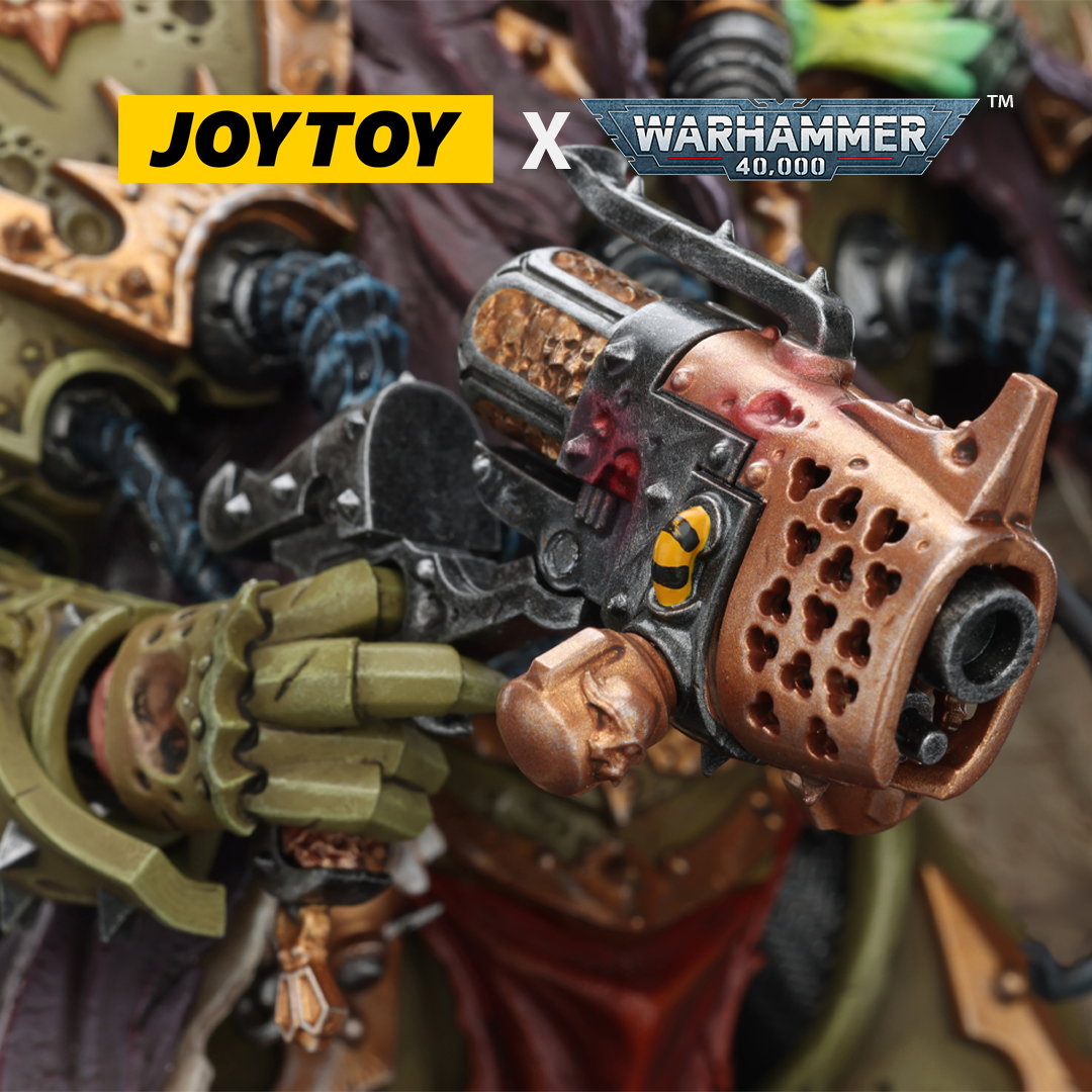 JoyToy Warhammer 40,000 Action Figure - Mortarion, Daemon Primarch of Nurgle (1/18 Scale) Preorder