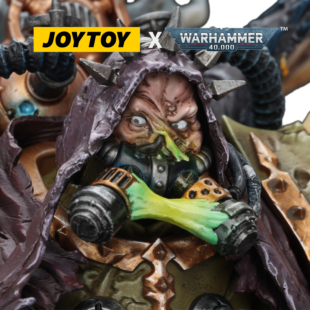 JoyToy Warhammer 40,000 Action Figure - Mortarion, Daemon Primarch of Nurgle (1/18 Scale) Preorder