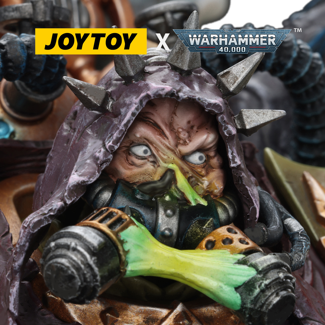 JoyToy Warhammer 40,000 Action Figure - Mortarion, Daemon Primarch of Nurgle (1/18 Scale) Preorder