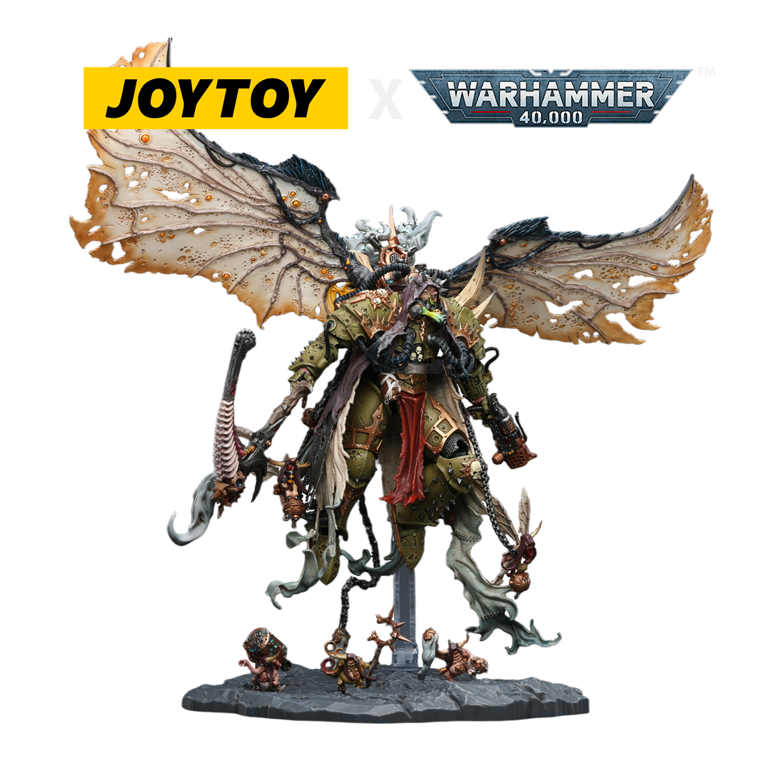 JoyToy Warhammer 40,000 Action Figure - Mortarion, Daemon Primarch of Nurgle (1/18 Scale) Preorder