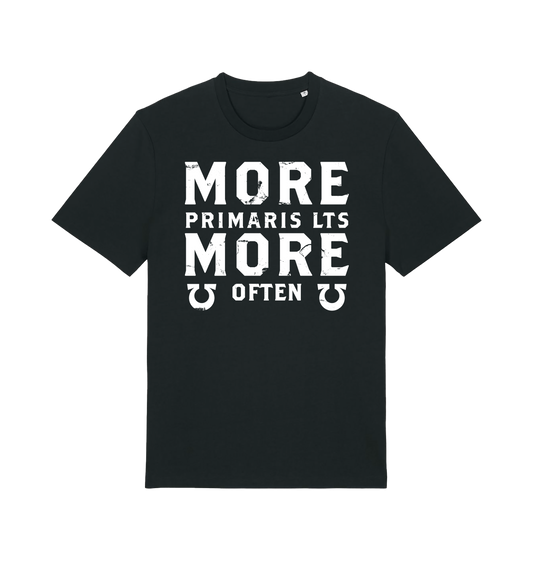 Black Printed T-shirt Front