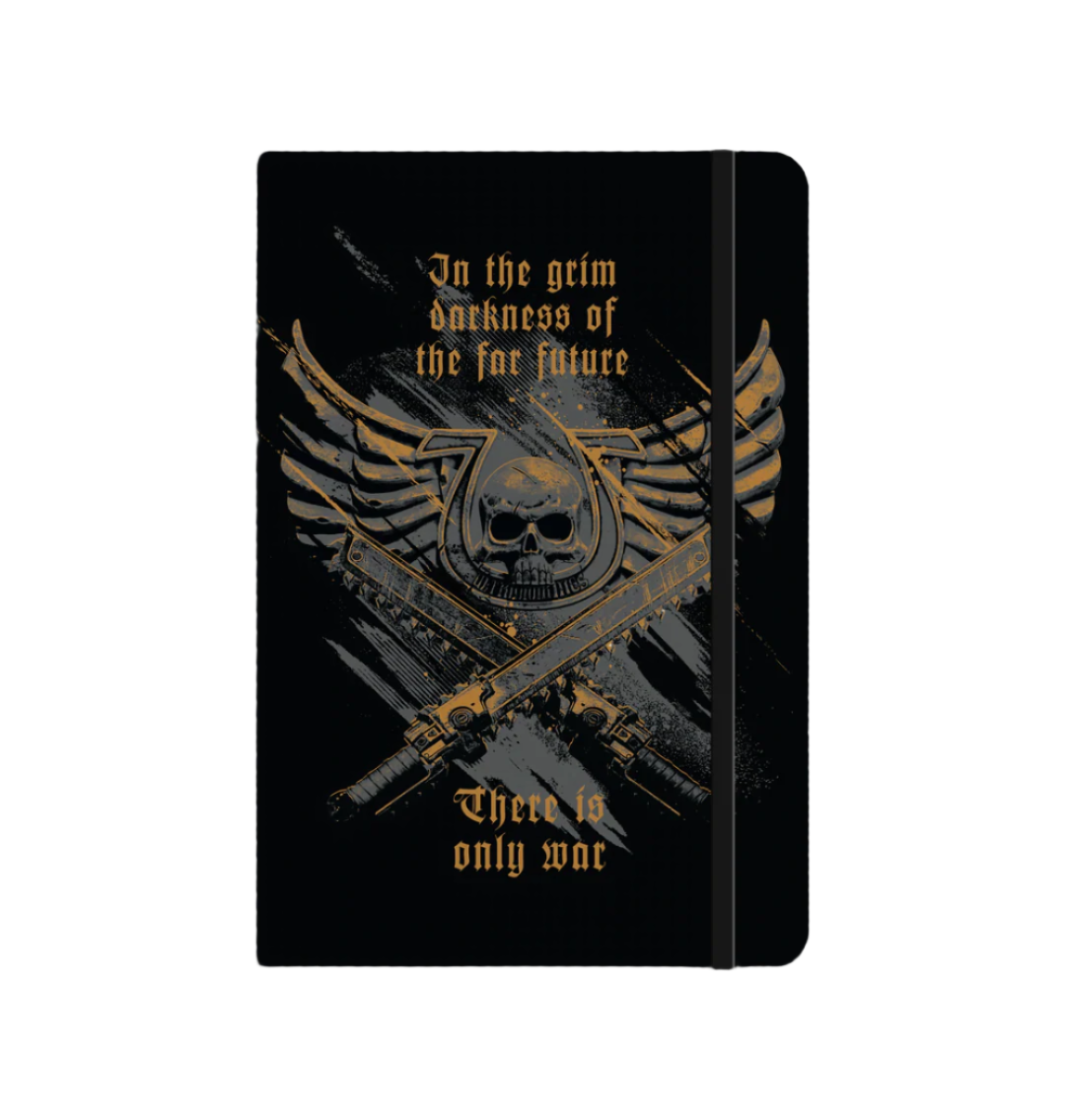 Black Space Marine 2 Only War Notebook
