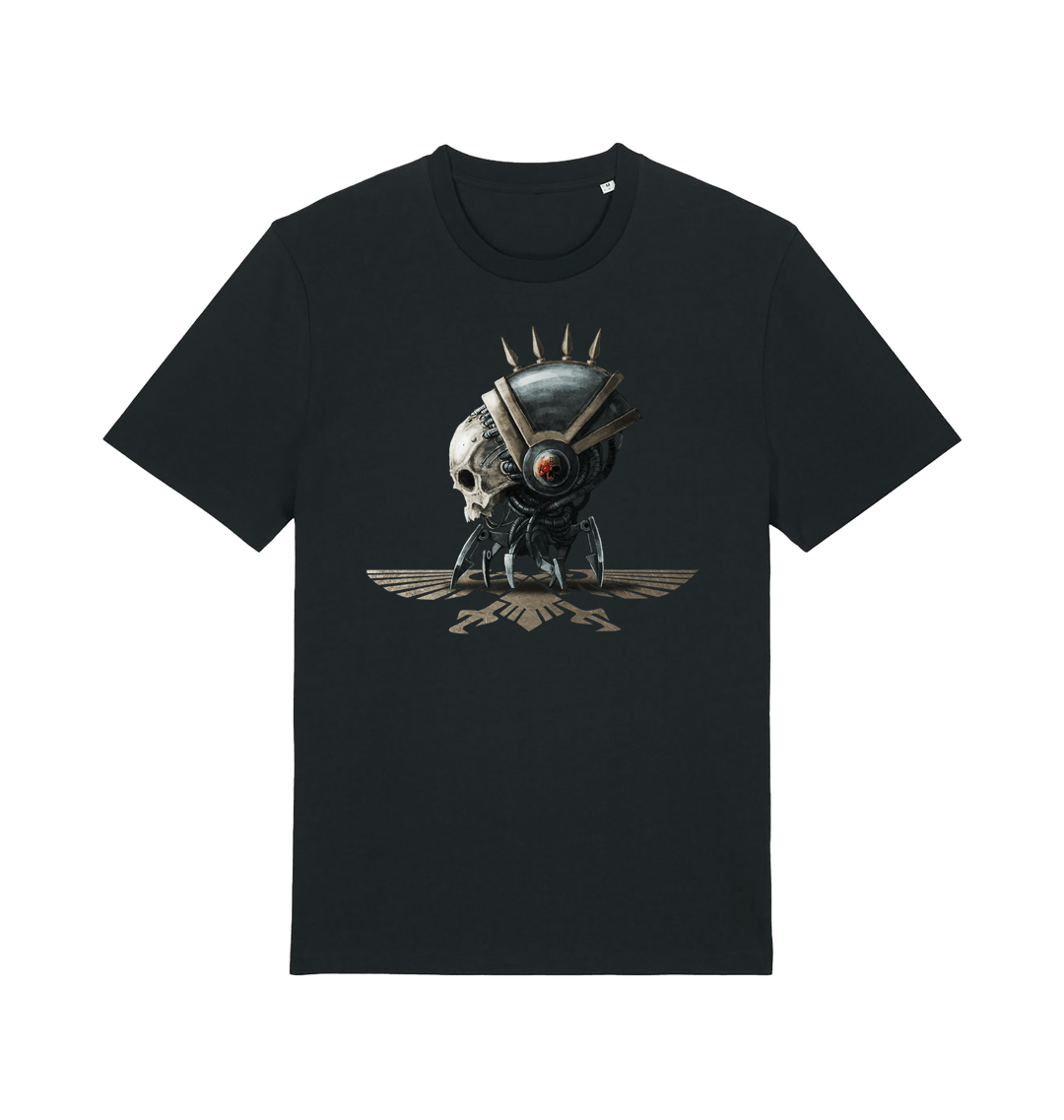 Black Printed T-shirt Front