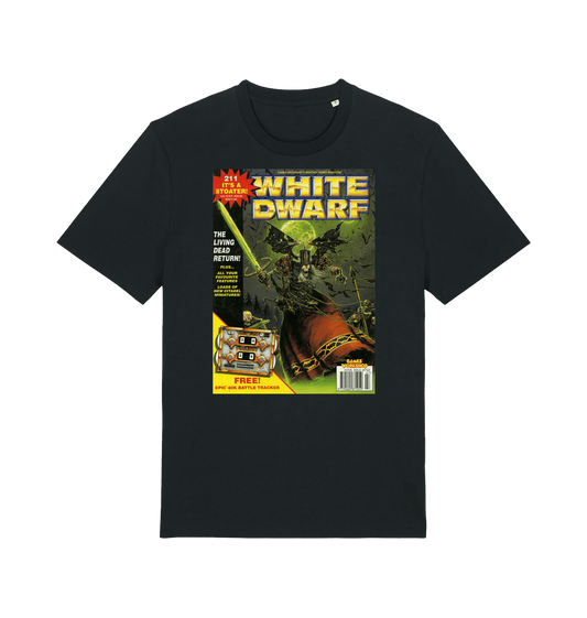 Black Printed T-shirt Front