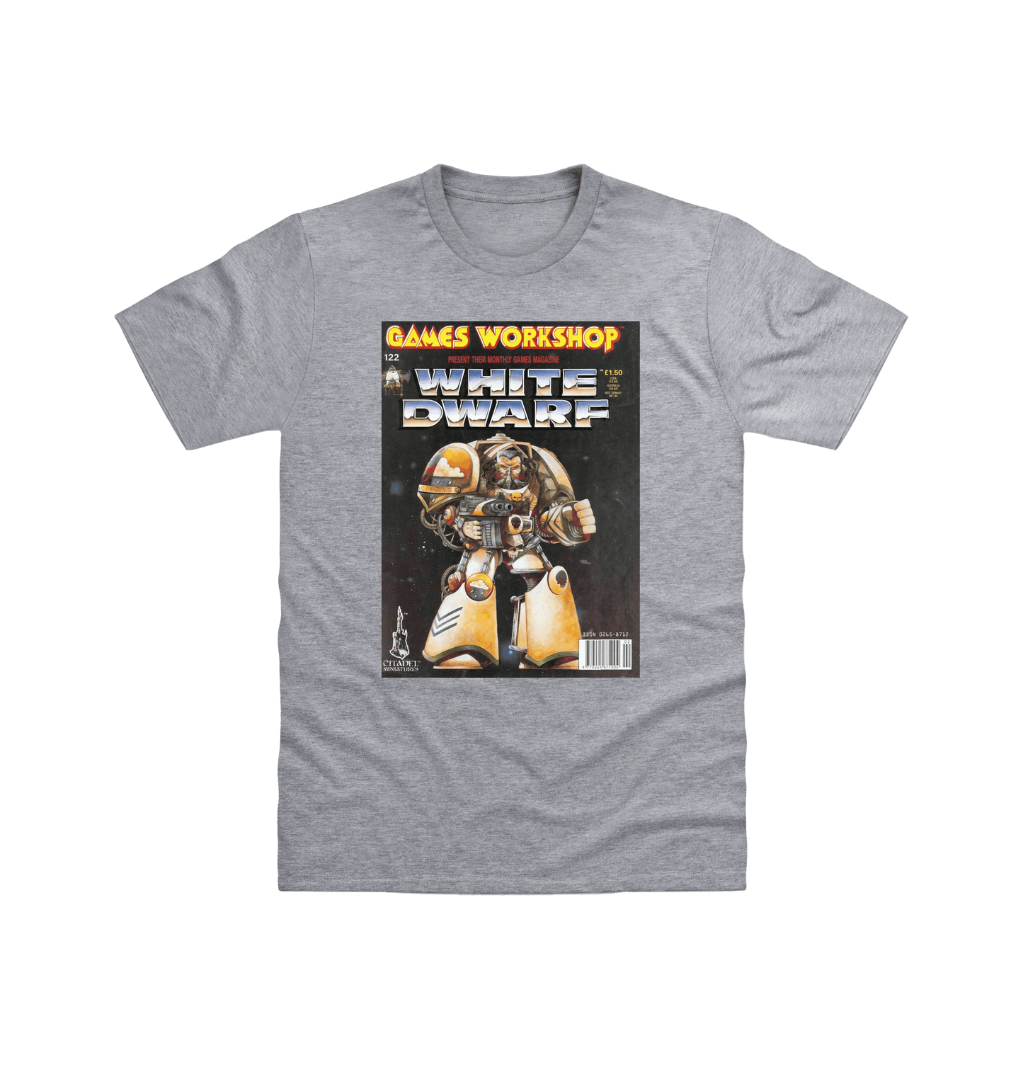 Ringspun Sport Grey Printed T-shirt