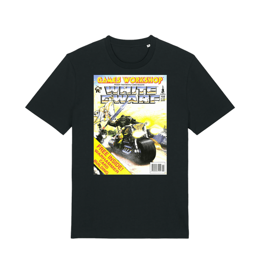 Black Printed T-shirt Front