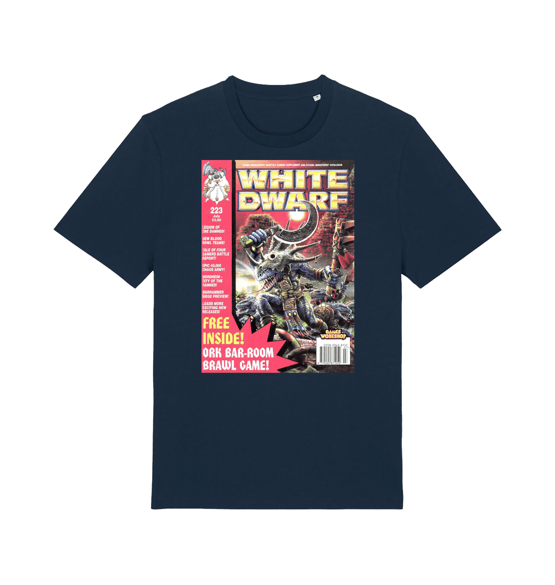 French Navy Printed T-shirt Front