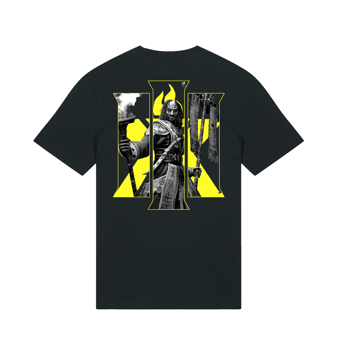 Black Printed T-shirt Back