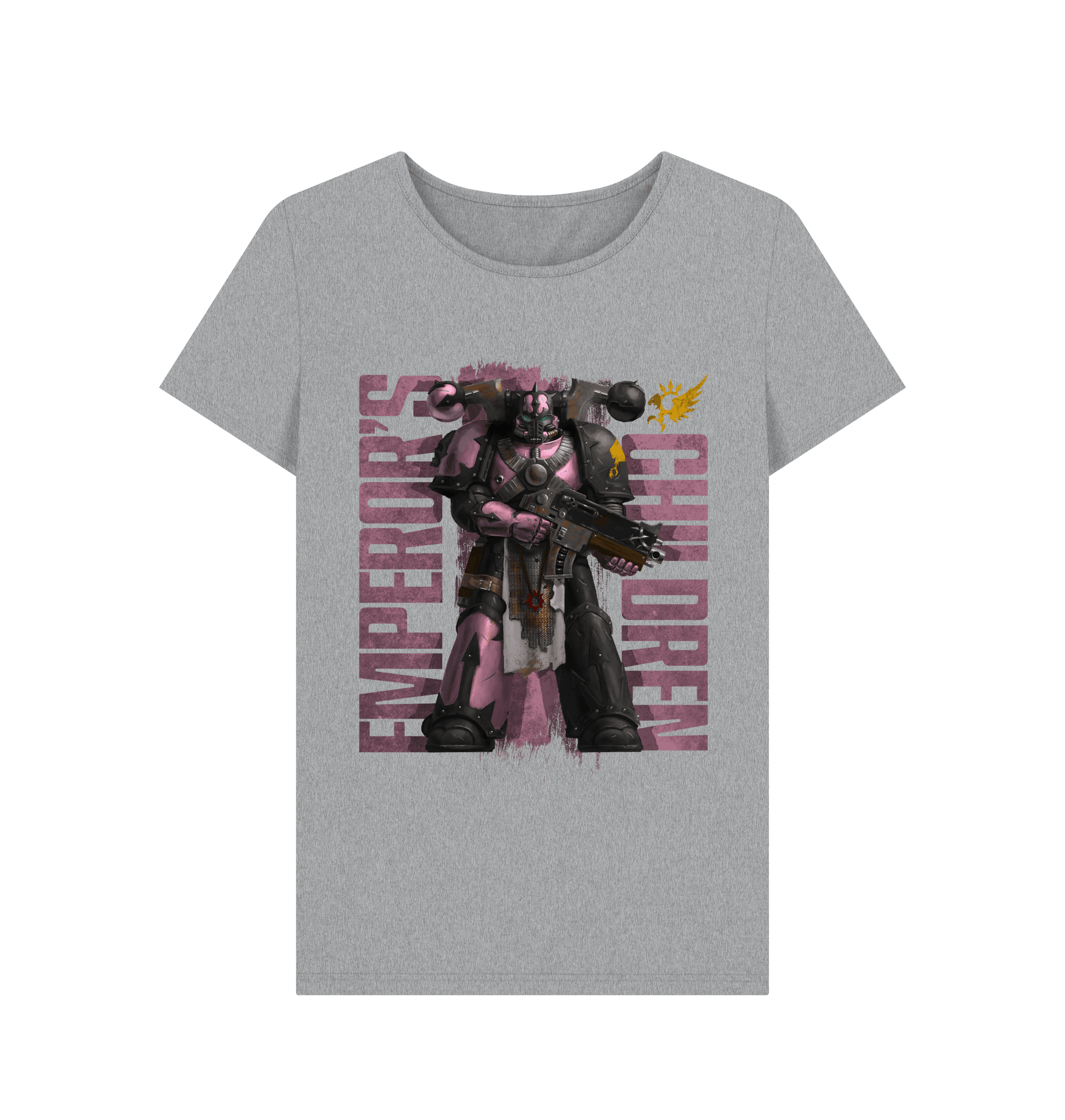 Athletic Grey Emperor's Children Fitted T Shirt