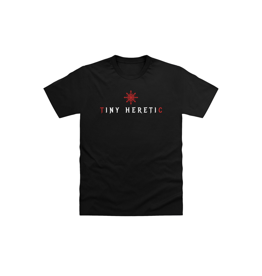 Black Printed Kids T-Shirt