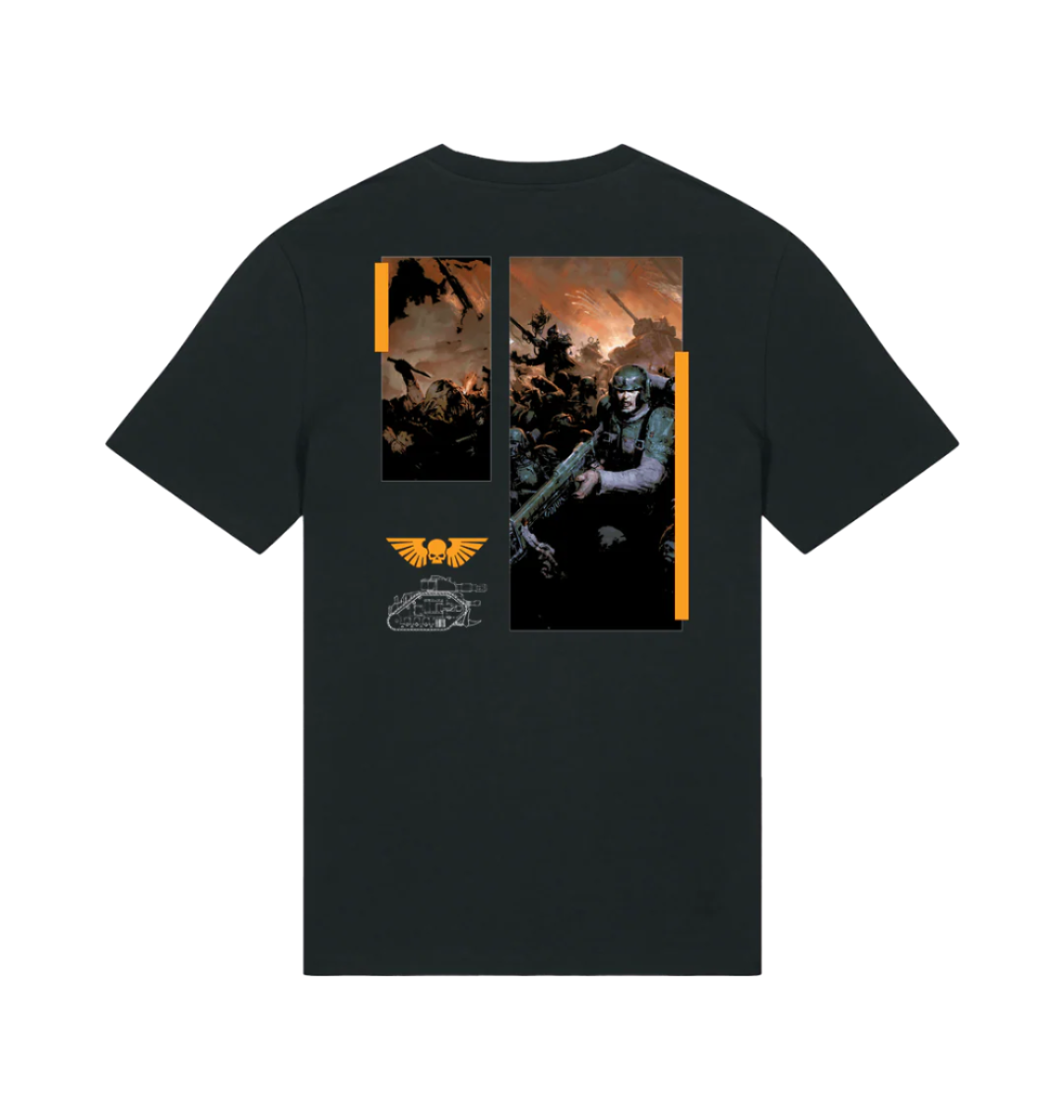 Black Printed T-shirt