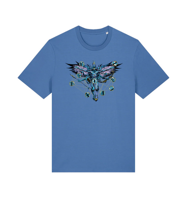 Bright Blue Printed T-shirt