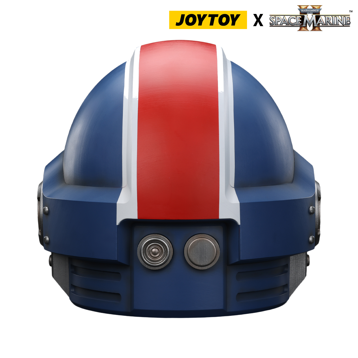 JoyToy Warhammer 40,000: Space Marine 2 Lieutenant Titus’ Mk X Helmet (1:1 Scale) Preorder