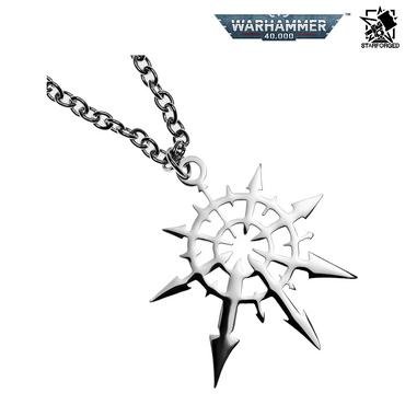 Starforged Warhammer 40,000 Faction Chaos Four Gods Undivided Necklace