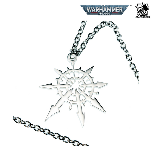 Starforged Warhammer 40,000 Faction Chaos Four Gods Undivided Necklace