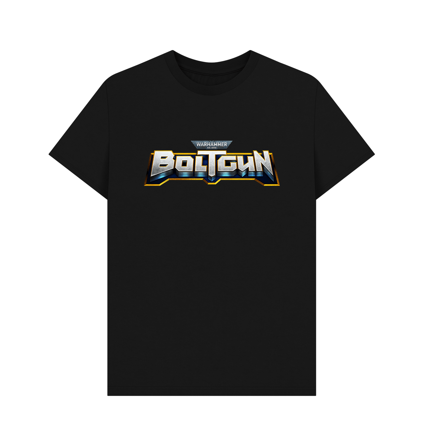 Black Warhammer 40,000: Boltgun Logo T Shirt