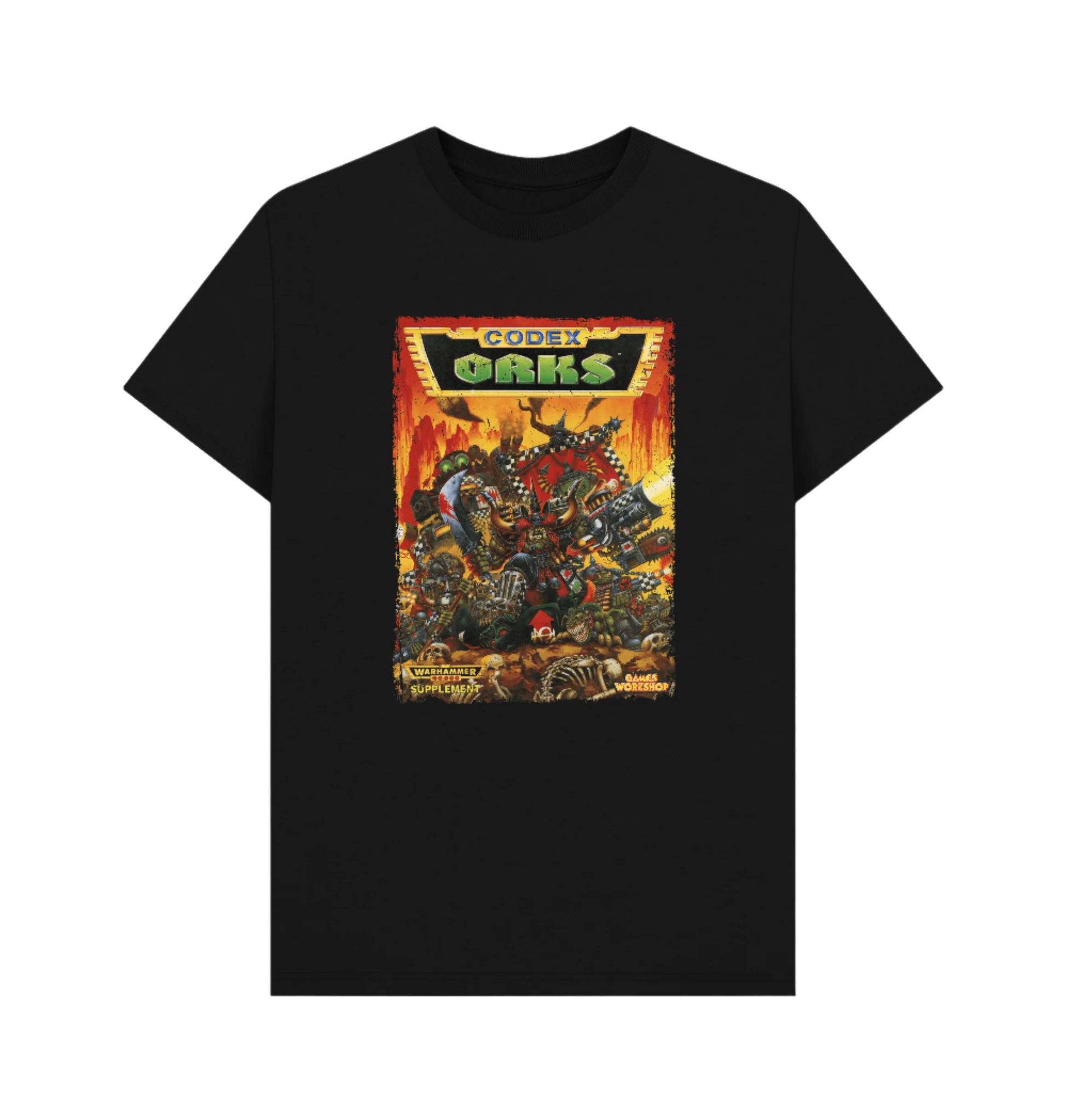 Black Warhammer 40,000 2nd Edition: Codex Orks T Shirt