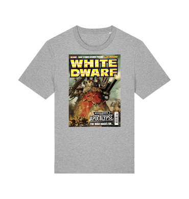 Heather Grey Printed T-shirt Front