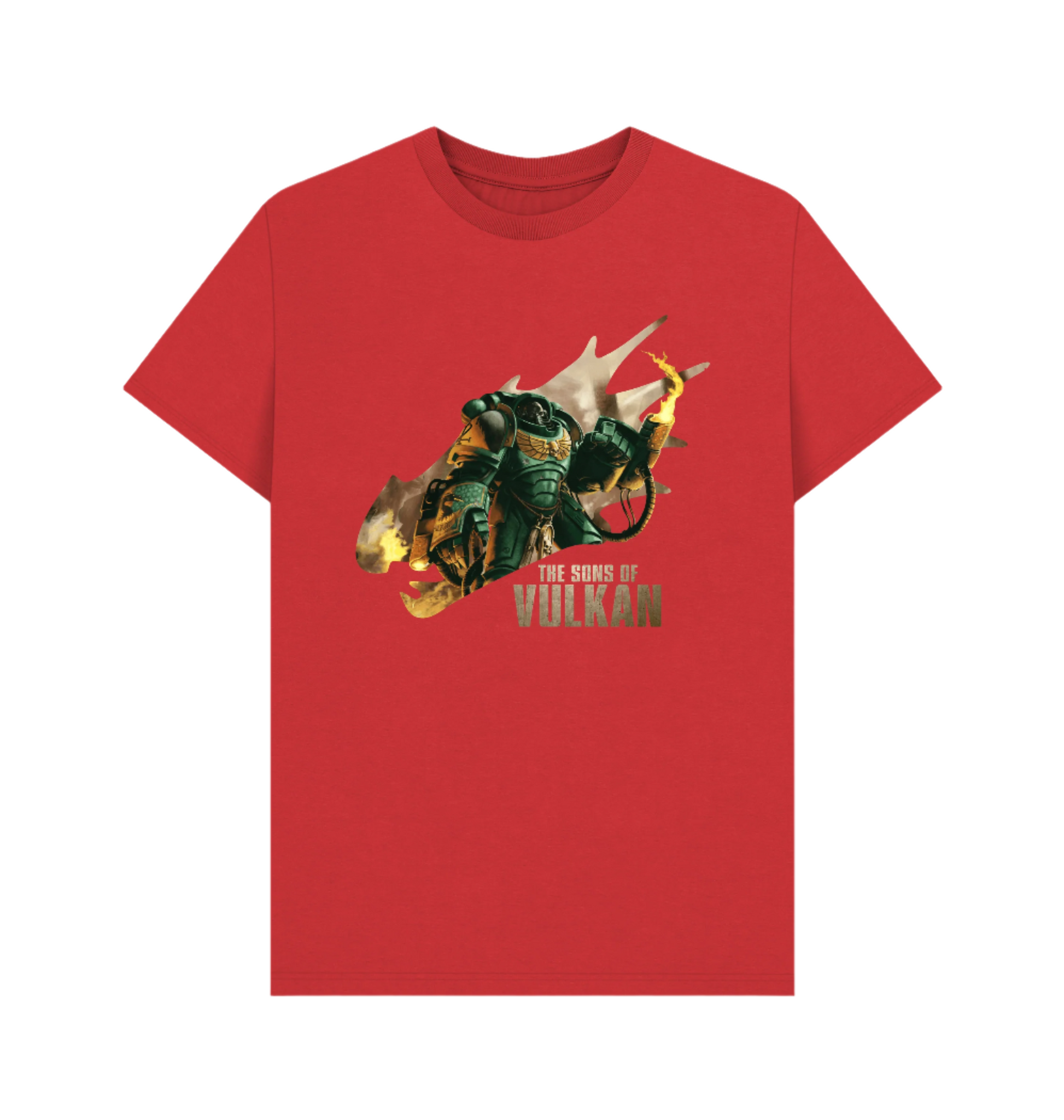 Red Premium Salamanders 'Sons of Vulkan' T Shirt