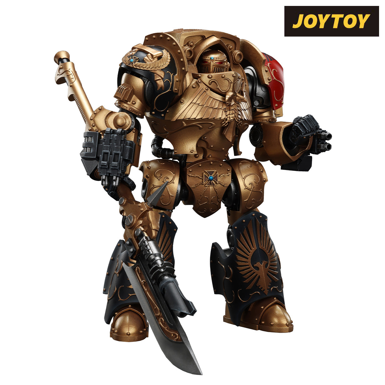 JoyToy Warhammer The Horus Heresy Action Figure - Legio Custodes, Contemptor-Achillus Dreadnought (1/18 Scale) Preorder