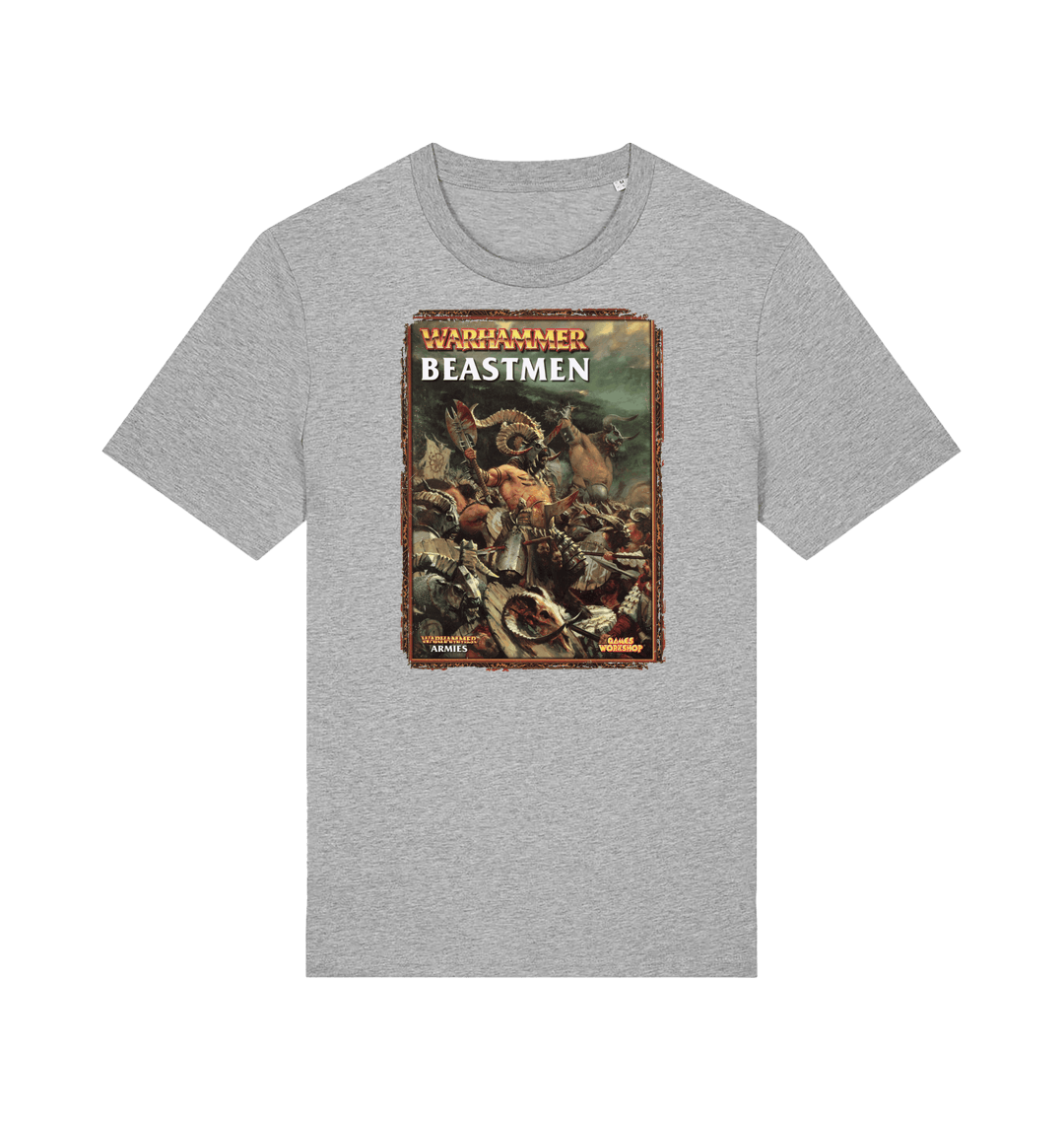 Heather Grey Printed T-shirt Front