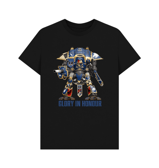 Black Premium Imperial Knights Glory in Honour T Shirt