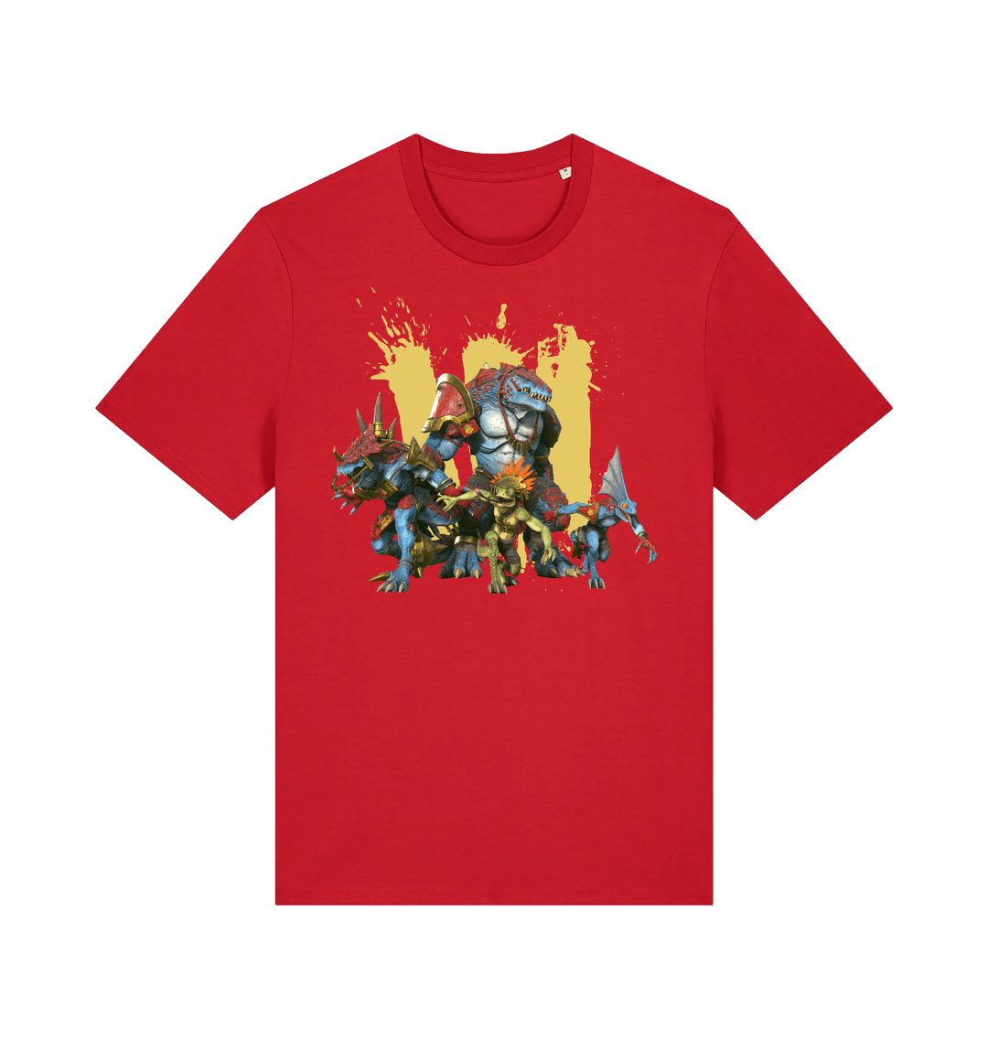 Red Printed T-shirt Front